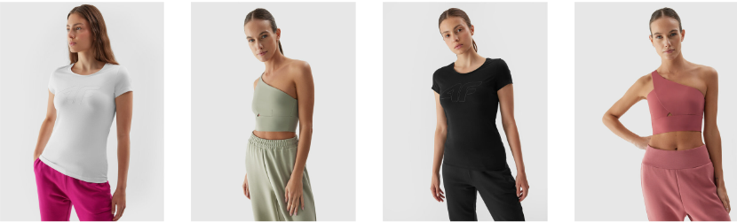 Dames T-shirts en topjes van 4F