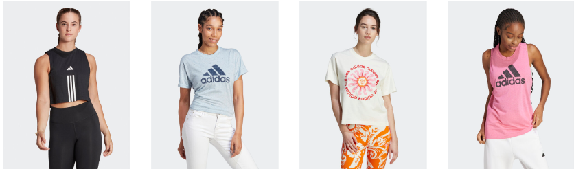 Dames T-shirts en topjes van Adidas