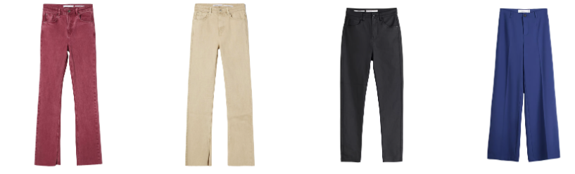 Damesbroeken van Bershka