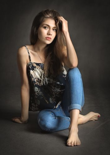 Moderne damesjeans 1