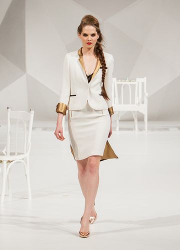 Elegante damesjurken met lange mouw 3