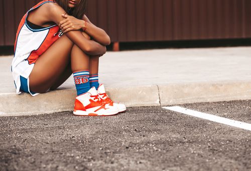 Dames sneakers van echt leer 6