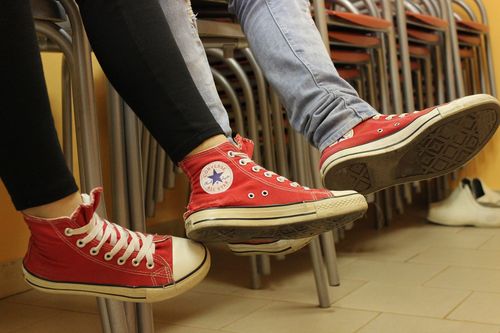 Dames sneakers van echt leer 2