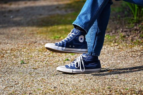 Witte herensneakers 6
