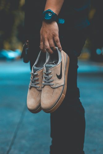 Herensneakers van echt leer 1