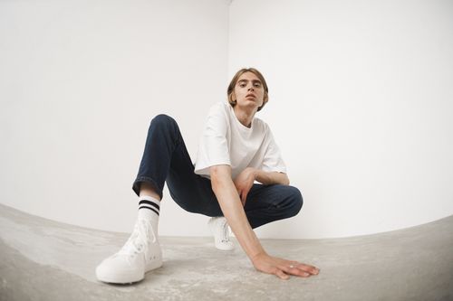 Herensneakers van echt leer 3