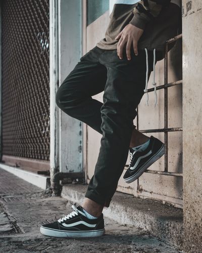 Witte herensneakers 1