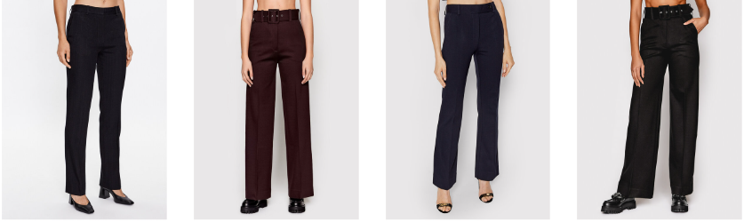 Damesbroeken van Victoria Beckham